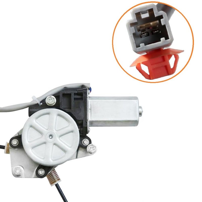 Ameetaa 748-559 Rear Right Side Power Window Regulator with Motor Compatible for 2001 2002 2003 2004 2005 2006 Acura MDX Base/Touring Sport Utility 4-Door 3.5L V6 - Image 5